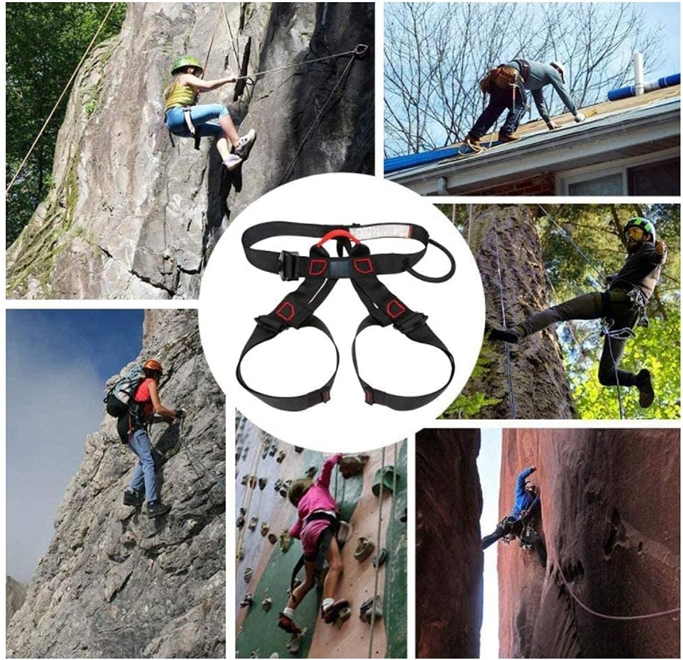 Professionel klatretovsele – Halvkropssikkerhedssele til klatring, rappelling og sikker udendørs adventuresport 6