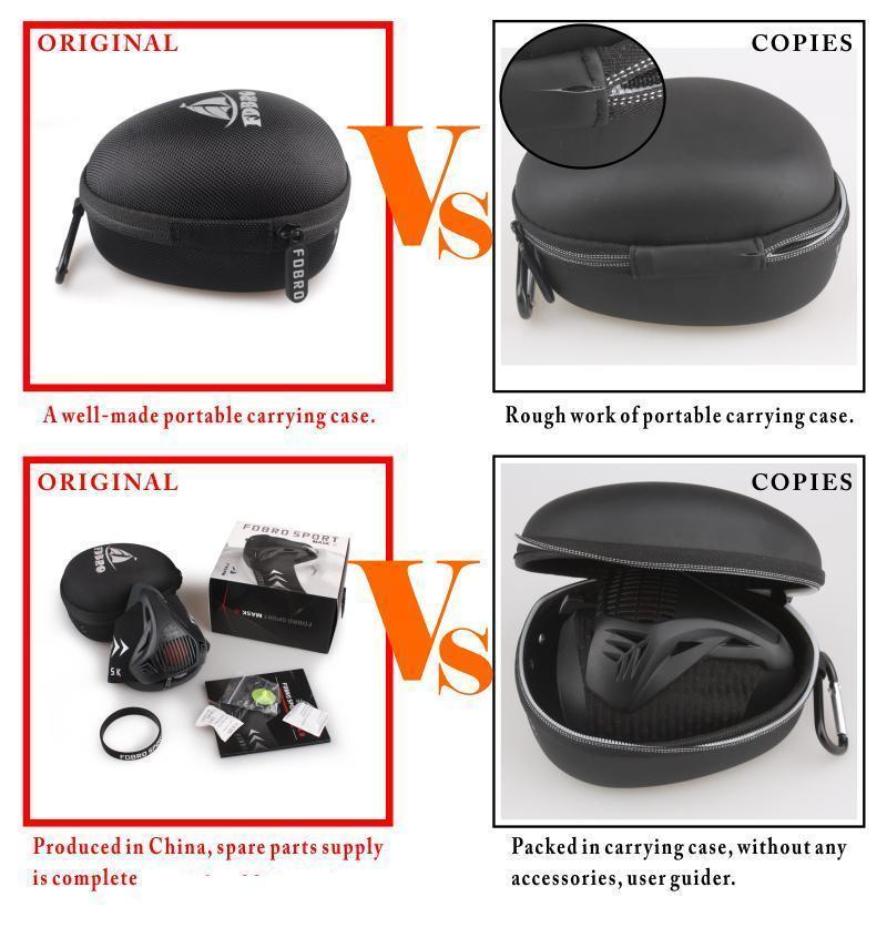 Professionel træningsmaske – Forbedrer lungekapacitet og fitness 6