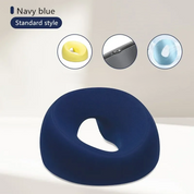 Pude med ansigtsoverflade – Ergonomisk hovedstøtte med memory foam til dyb komfort, salonbrug og støtte til mavesøvn 4