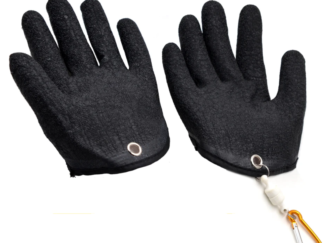 Punkteringssikre fiskehandsker – Fiskerhandsker med magnetisk udløser, skridsikkert og beskyttende design 8