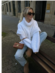 Isabella | Komfortabel Oversized Strikket Trøje til Damer