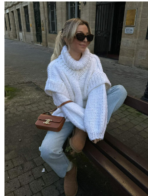 Isabella | Komfortabel Oversized Strikket Trøje til Damer