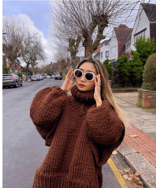 Isabella | Komfortabel Oversized Strikket Trøje til Damer
