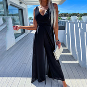 QUEENIE | Trendy denim jumpsuit med et elegant udseende