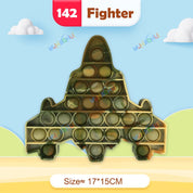 Rainbow Pop Fidget Legetøj – Silikone Sensorisk Legetøj til Stresslindring, Fokus og Leg for Børn og Voksne 20