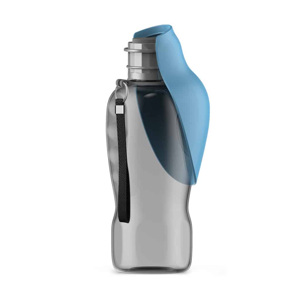 Rejsevandflaske til hunde med foldbar, lækagesikker skål, stor kapacitet 27,05 oz 0