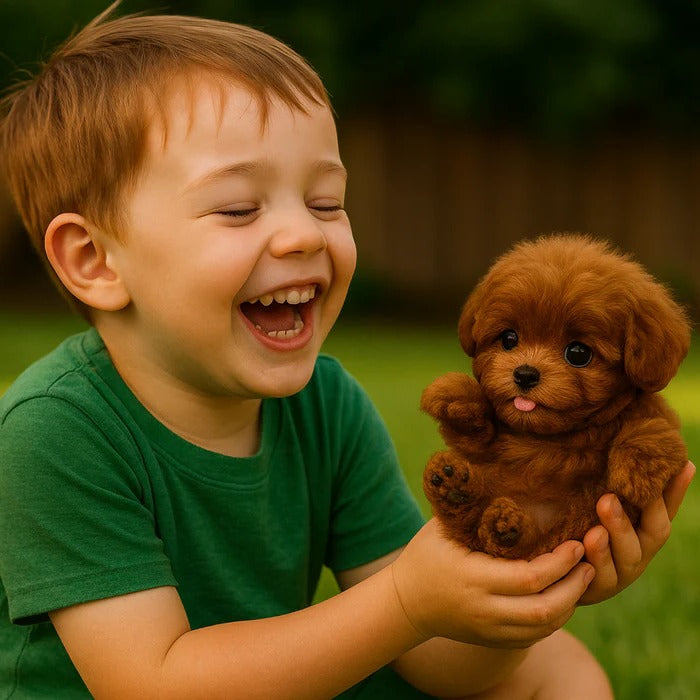 Robothvalp interaktivt legetøj realistisk hvalp til børn 2