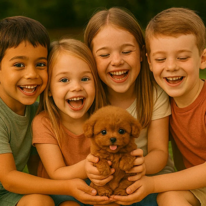 Robothvalp interaktivt legetøj realistisk hvalp til børn 3