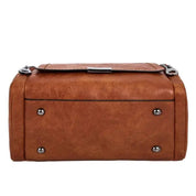 Rummelig dametaske med blød lynlåslukning i stof 4