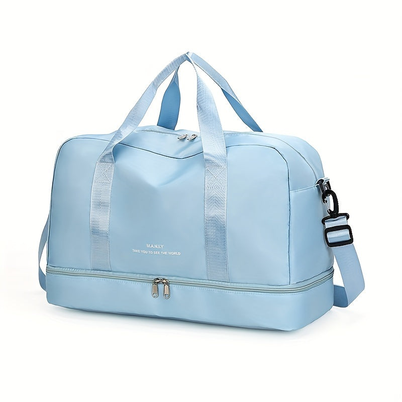 Rummelig unisex rejsetaske til eventyr i vegansk læder 1