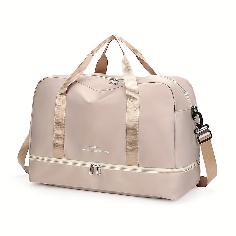 Rummelig unisex rejsetaske til eventyr i vegansk læder 13