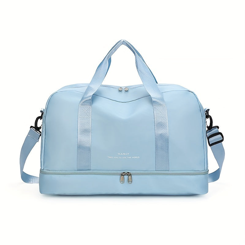 Rummelig unisex rejsetaske til eventyr i vegansk læder 14