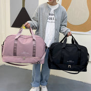 Rummelig unisex rejsetaske til eventyr i vegansk læder 4