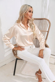 Selma | Satinbluse til damer