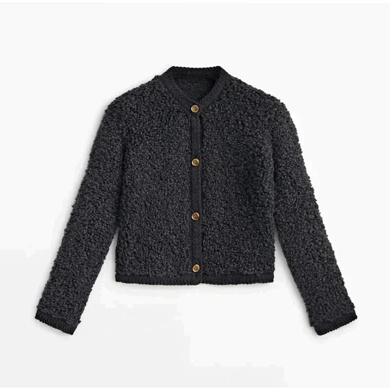 Gracia | Knus en Stilfuld Dame Teddy Vest til Vinteren