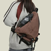 Mason | Vandafvisende Nylon Crossbody Messenger Rejsetaske