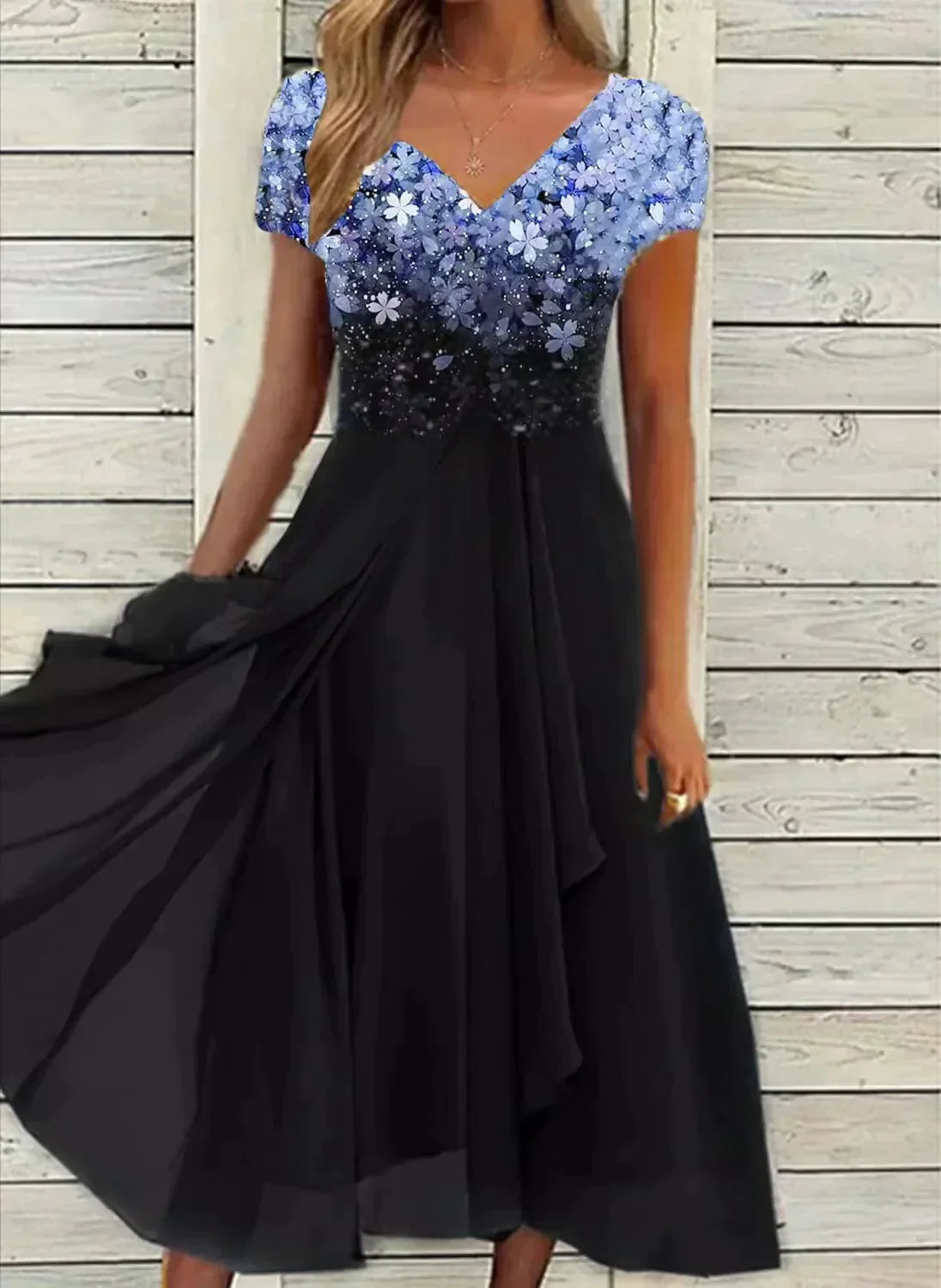 ARIANNE | Glamourøs Chiffon Aftenkjole