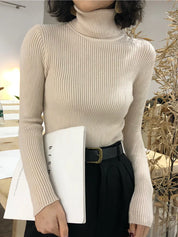 Chrissie | Turtleneck Dame Slim Fit