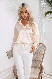 Selma | Satinbluse til damer