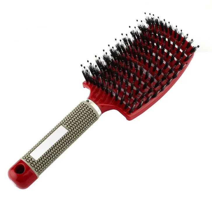 SilkyDetangle Comb - Bristle & Nylon Hairbrush voor moeiteloze styling-5