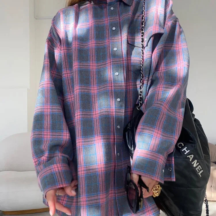 Maan | Oversized Ternet Dame Bluse