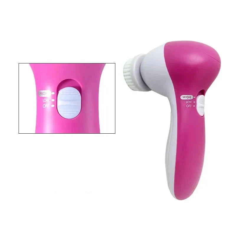 Freshsonic-5-in-1 gezichtsreinigings- en massagereedschappen-4