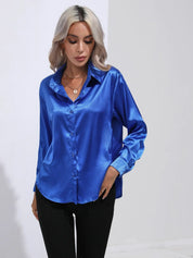 Selma | Satinbluse til damer