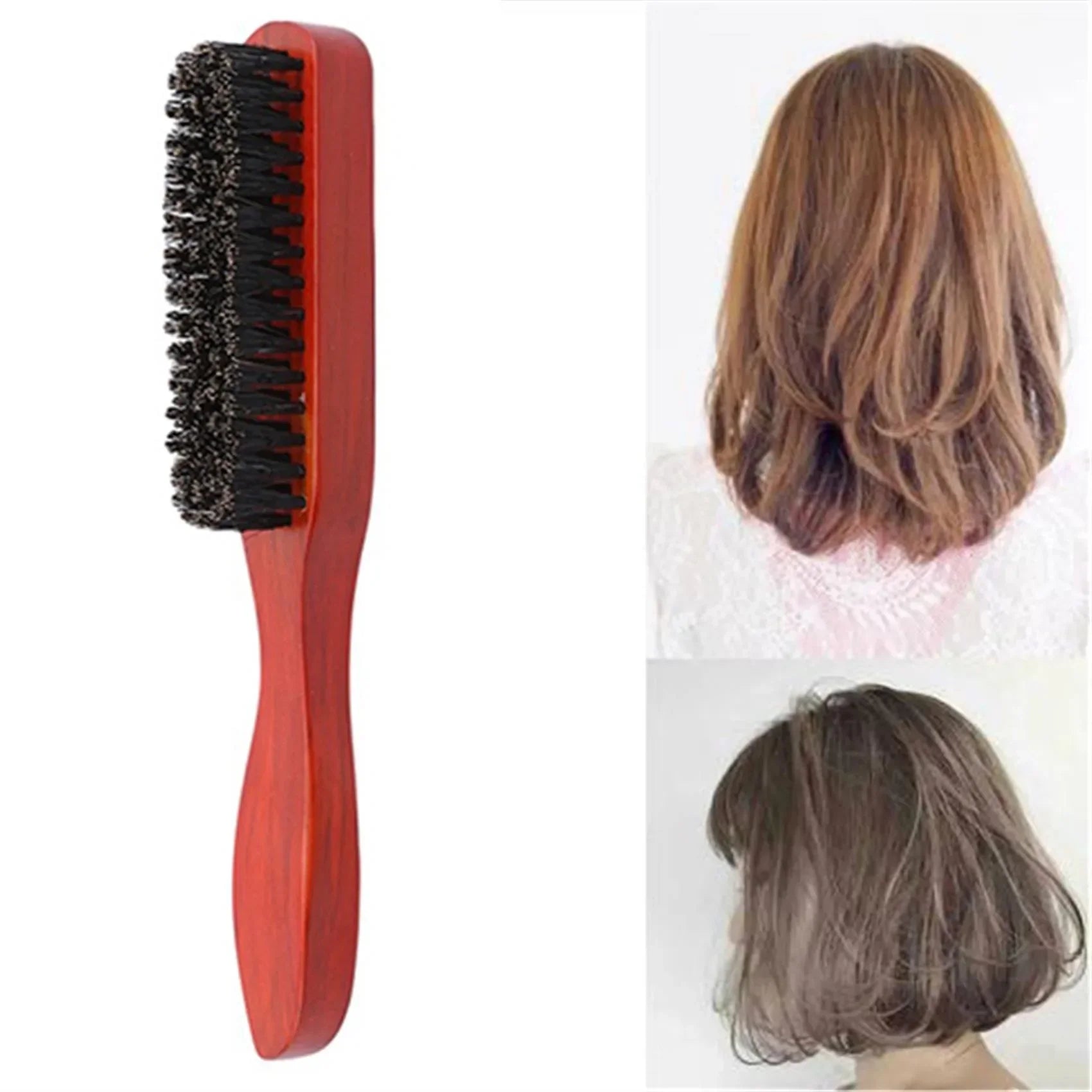 SalonSculpt - Slim houten naakte borstel voor doe -het -zelf kapper-6