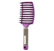 SilkyDetangle Comb - Bristle & Nylon Hairbrush voor moeiteloze styling-4