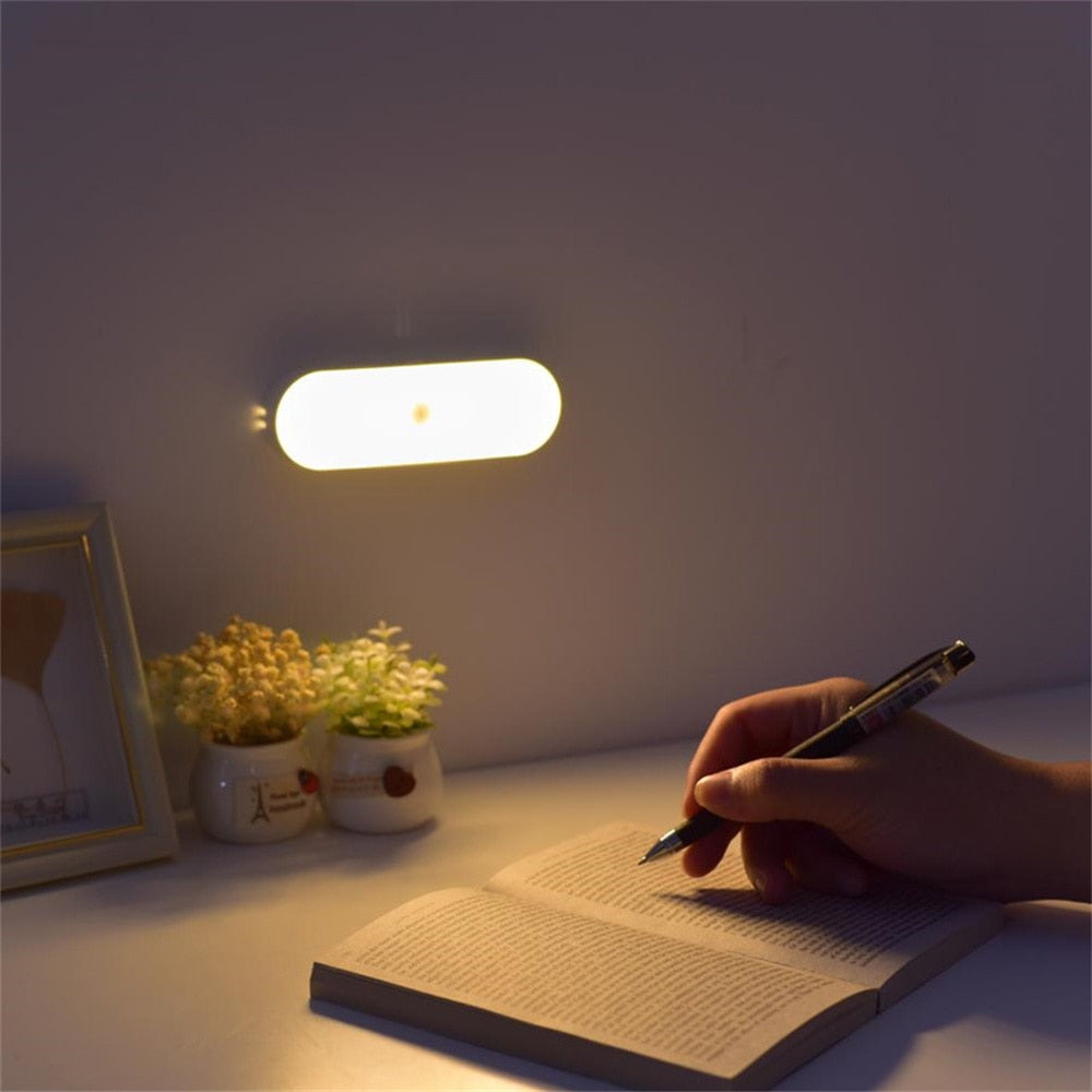 Moderne | LED USB Opladelig Trådløs Bevægelsessensor Væglampe