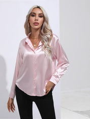 Selma | Satinbluse til damer