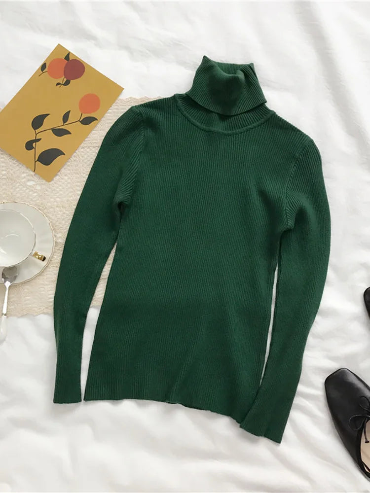 Chrissie | Turtleneck Dame Slim Fit