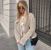 Gracia | Knus en Stilfuld Dame Teddy Vest til Vinteren