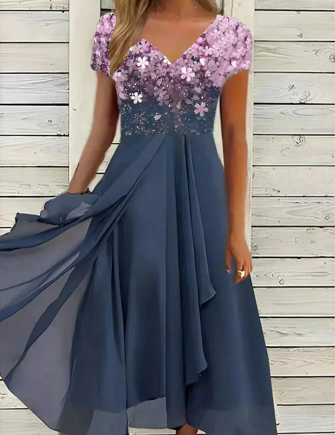 ARIANNE | Glamourøs Chiffon Aftenkjole