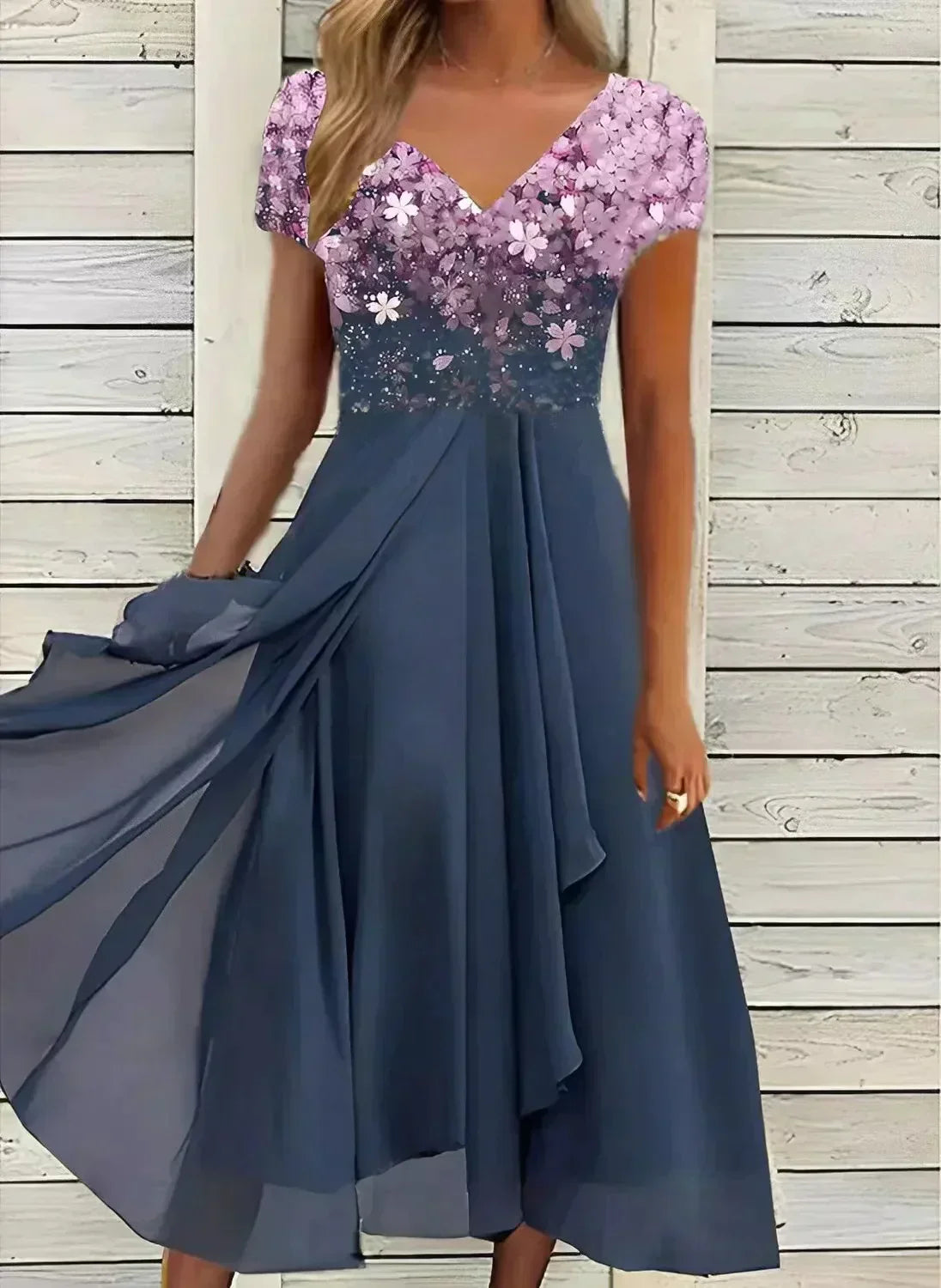 ARIANNE | Glamourøs Chiffon Aftenkjole