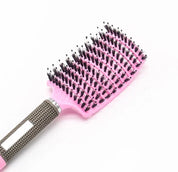 SilkyDetangle Comb - Bristle & Nylon Hairbrush voor moeiteloze styling-3