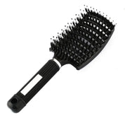 SilkyDetangle Comb - Bristle & Nylon Hairbrush voor moeiteloze styling-1