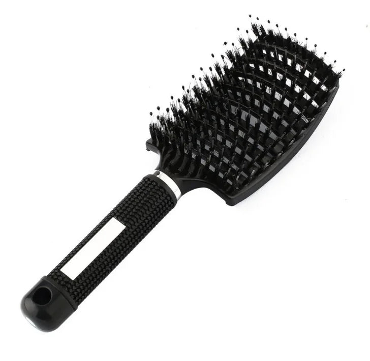 SilkyDetangle Comb - Bristle & Nylon Hairbrush voor moeiteloze styling-1