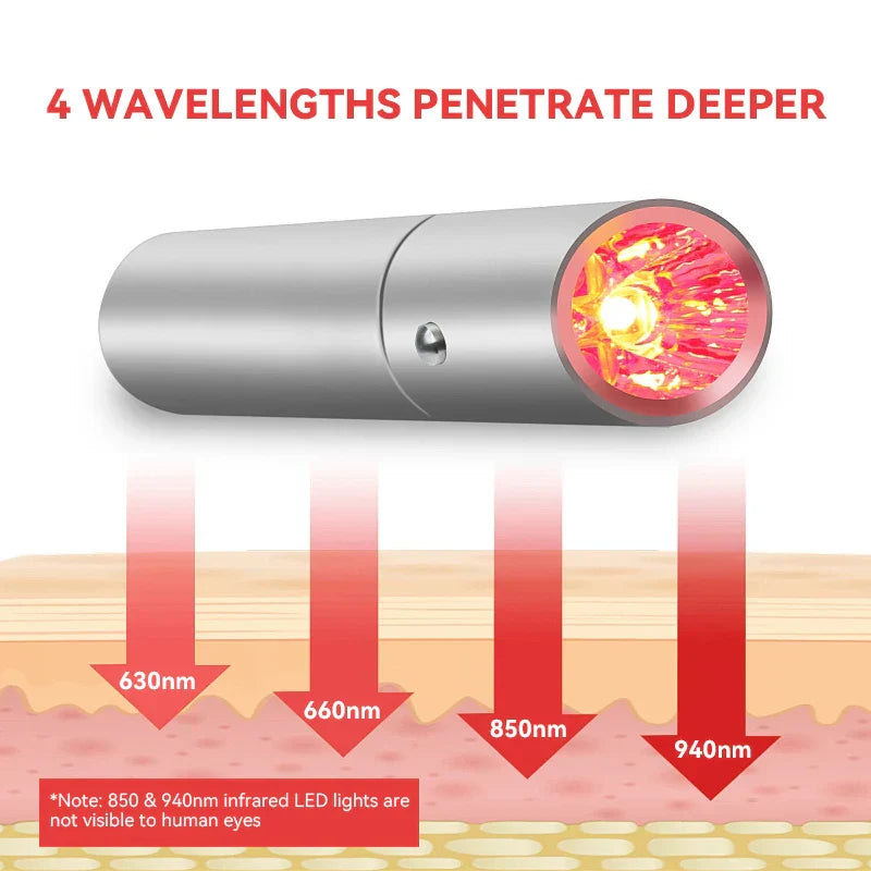 AKNEHEAL - LED RODE LICHT THERAPY STIFT-4