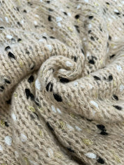 Carlijn | Åbenstrikket Komfort Sweater med Rund Hals