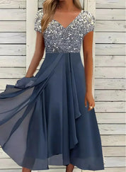 ARIANNE | Glamourøs Chiffon Aftenkjole