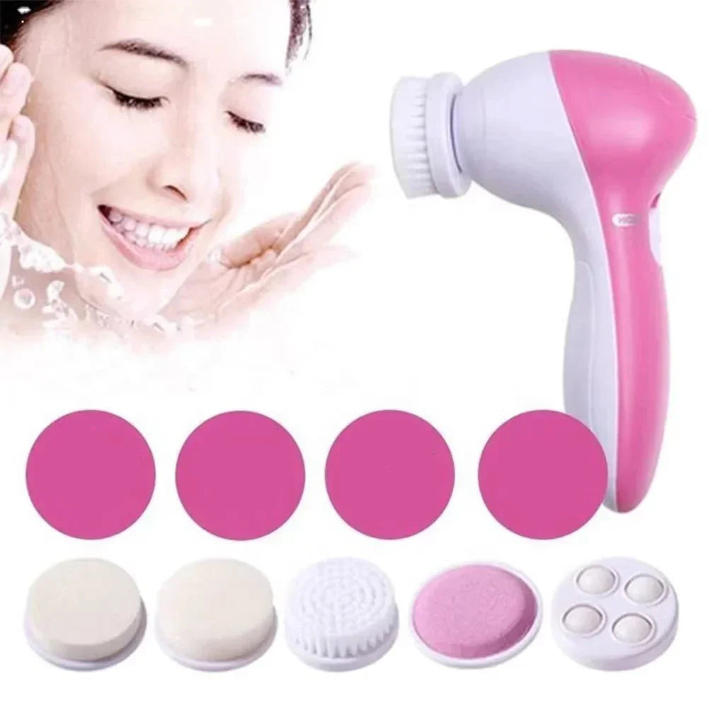 Freshsonic-5-in-1 gezichtsreinigings- en massagereedschappen-3