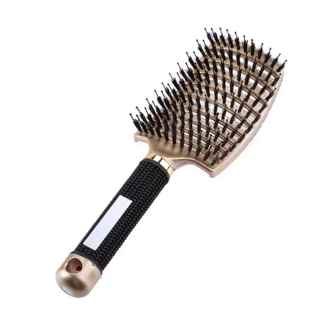 SilkyDetangle Comb - Bristle & Nylon Hairbrush voor moeiteloze styling-2