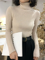 Chrissie | Turtleneck Dame Slim Fit