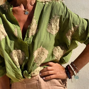 Bubbles - Elegant og Moderne Bluse til et Stilfuldt Look