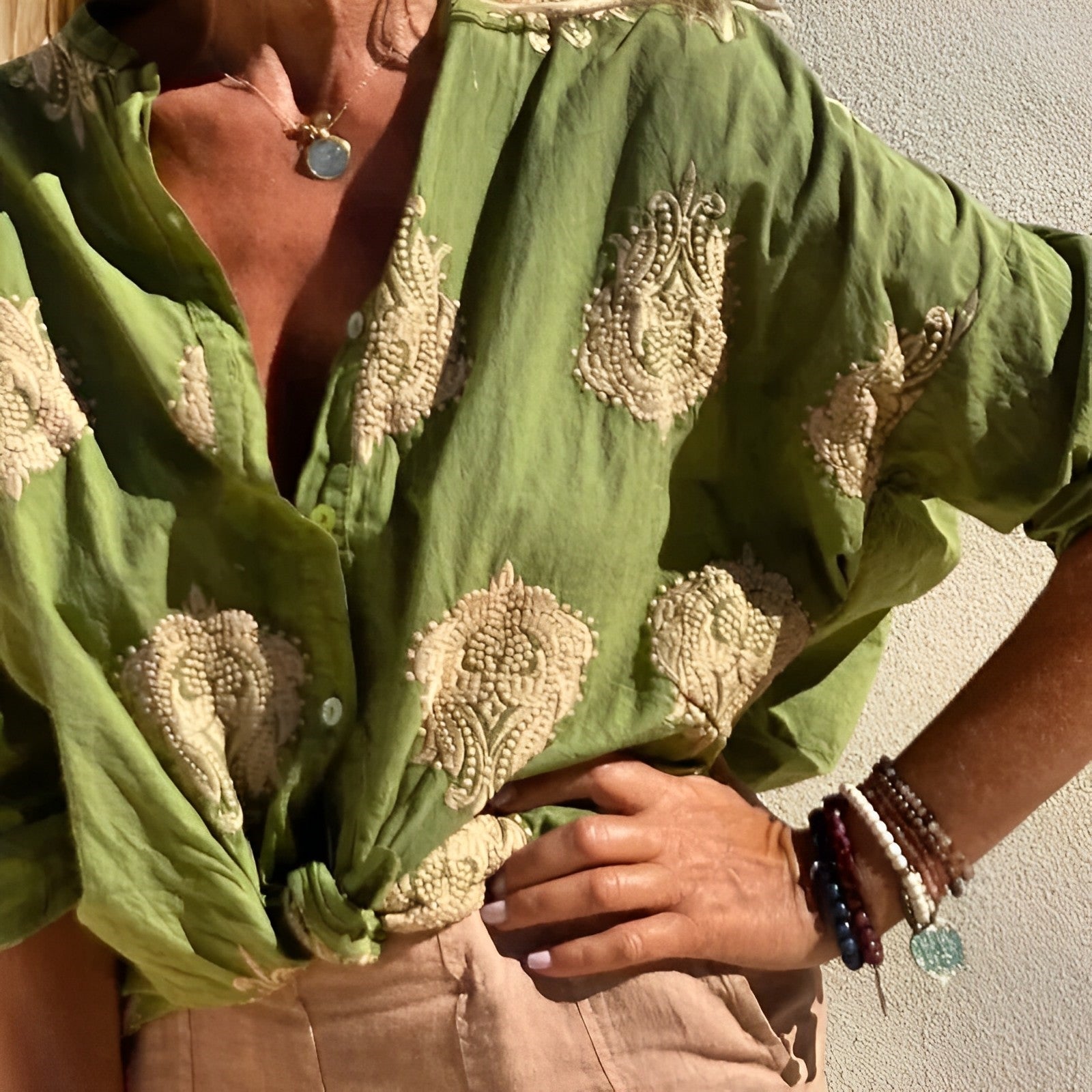 Bubbles - Elegant og Moderne Bluse til et Stilfuldt Look