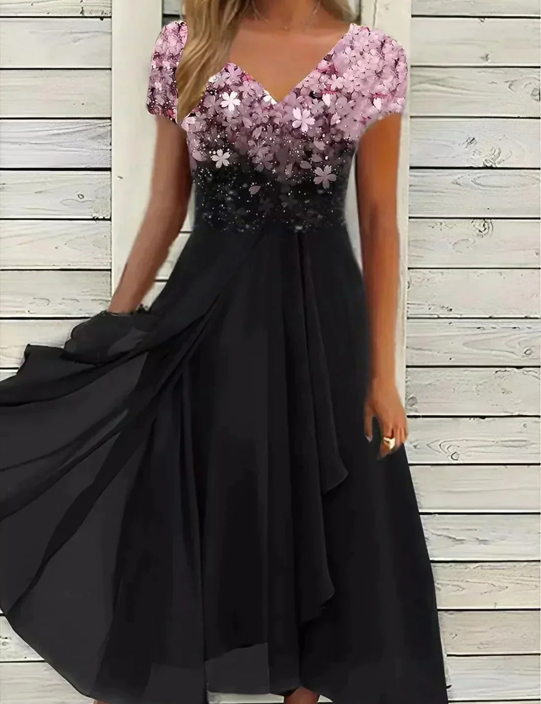 ARIANNE | Glamourøs Chiffon Aftenkjole