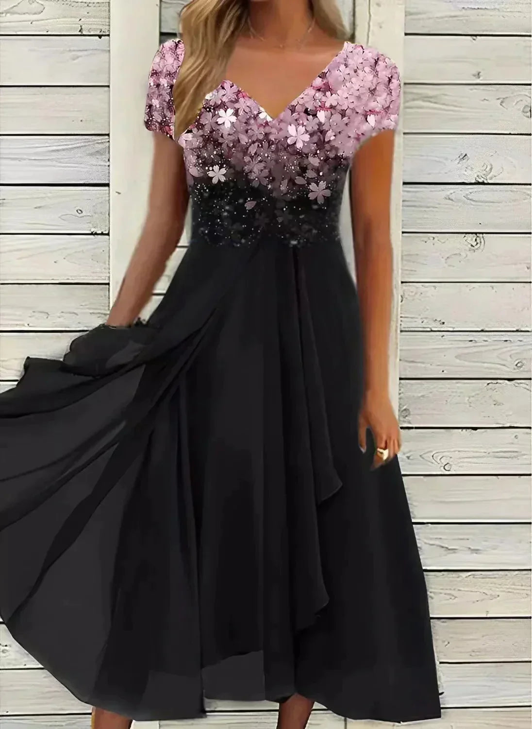 ARIANNE | Glamourøs Chiffon Aftenkjole