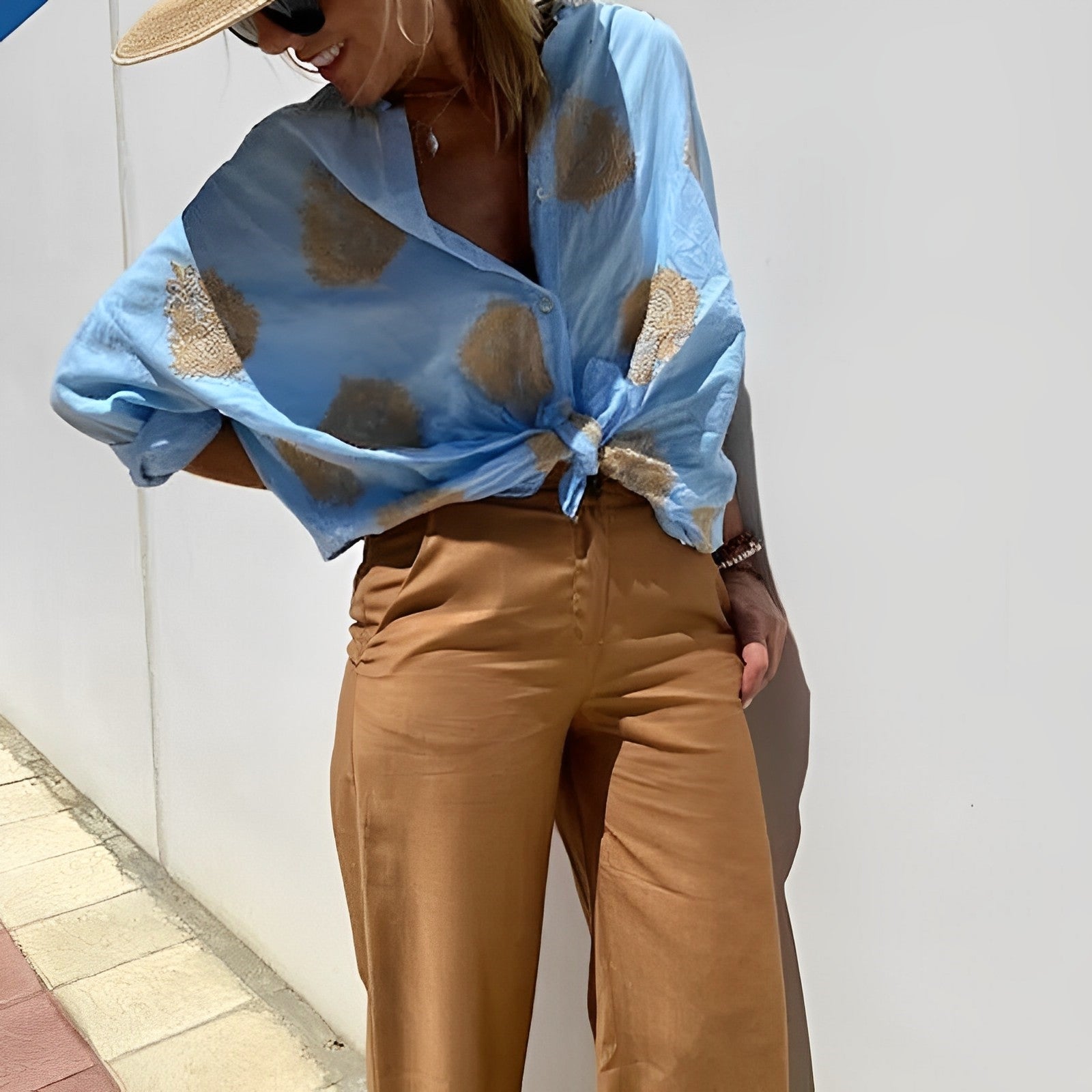 Bubbles - Elegant og Moderne Bluse til et Stilfuldt Look