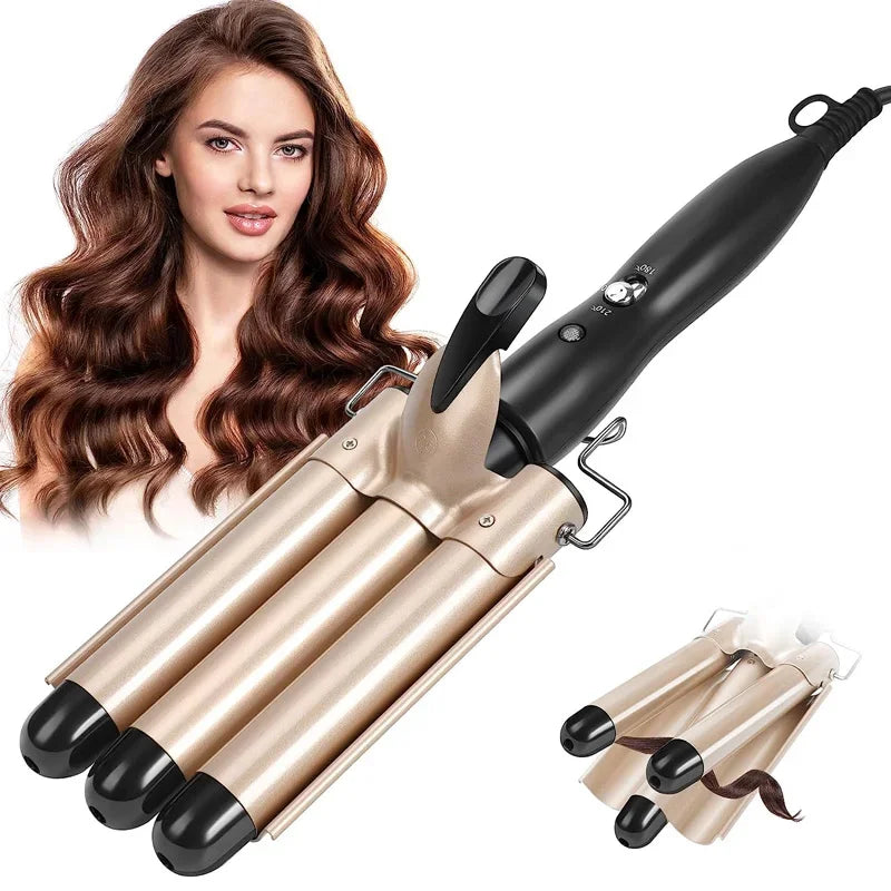 Curlflex - Drie vat keramische haarrekken-3